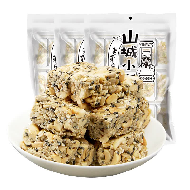 26元 五酥坊 果仁酥 400g*3袋领 
