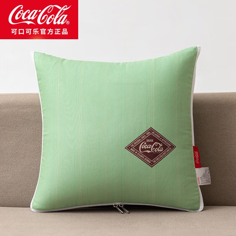 可口可乐 二合一抱枕被 1.5米