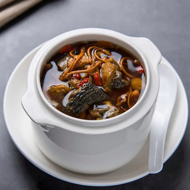 汪集老汪 虫草花乌鸡汤400g/罐如图0.59